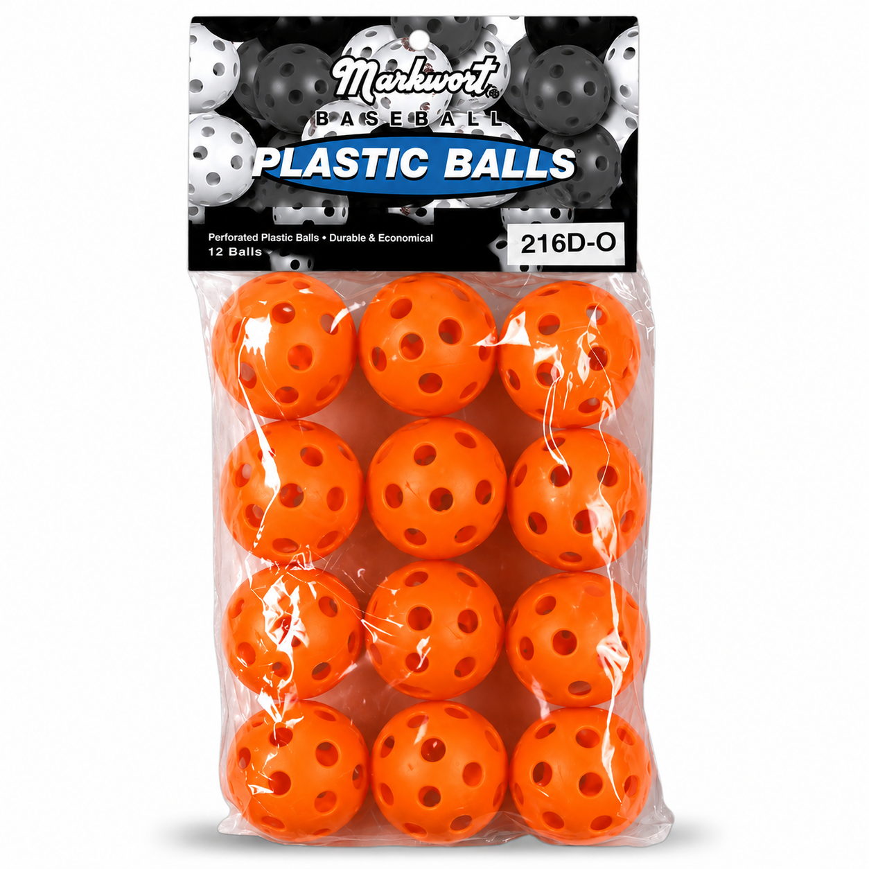 Plastic Golf Balls - Bag of 12
