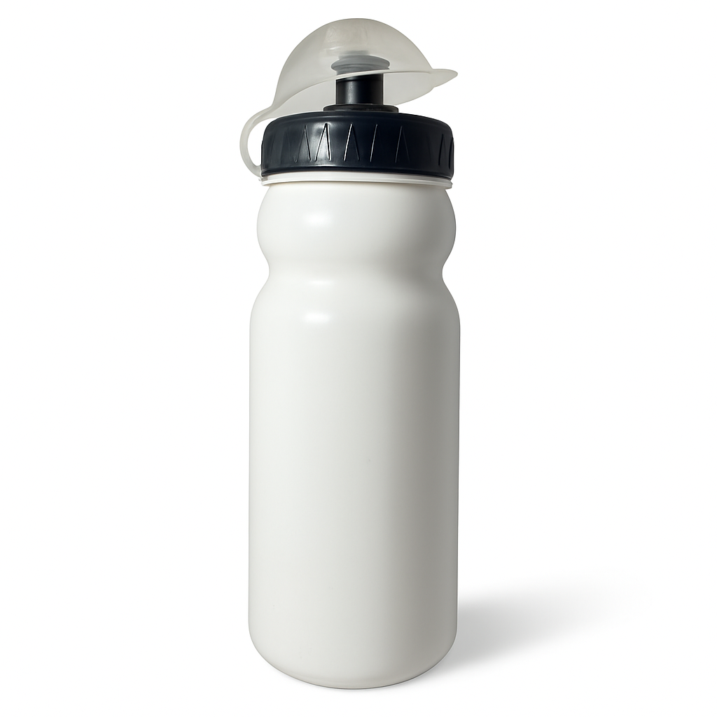 Markwort Squeeze Bottle - White Bottle with Black Top and Clear Cap