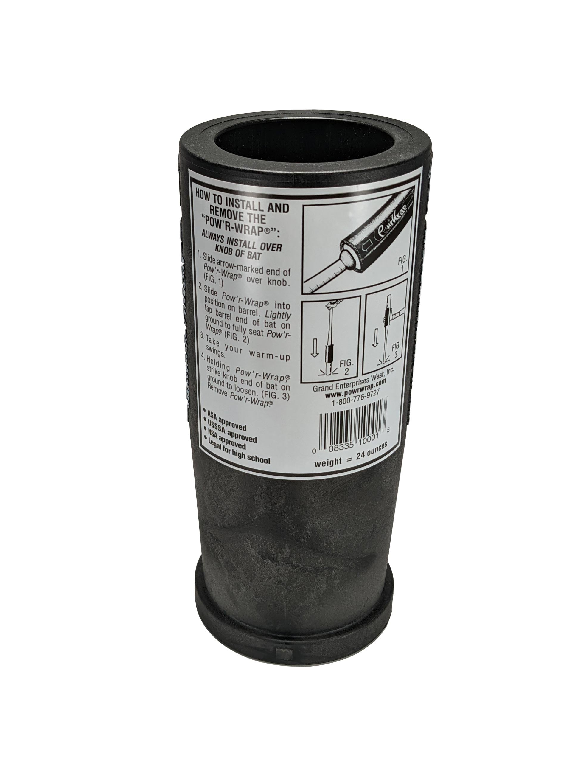 Pow'r Wrap Softball Bat Weight 24 Oz - Bulk