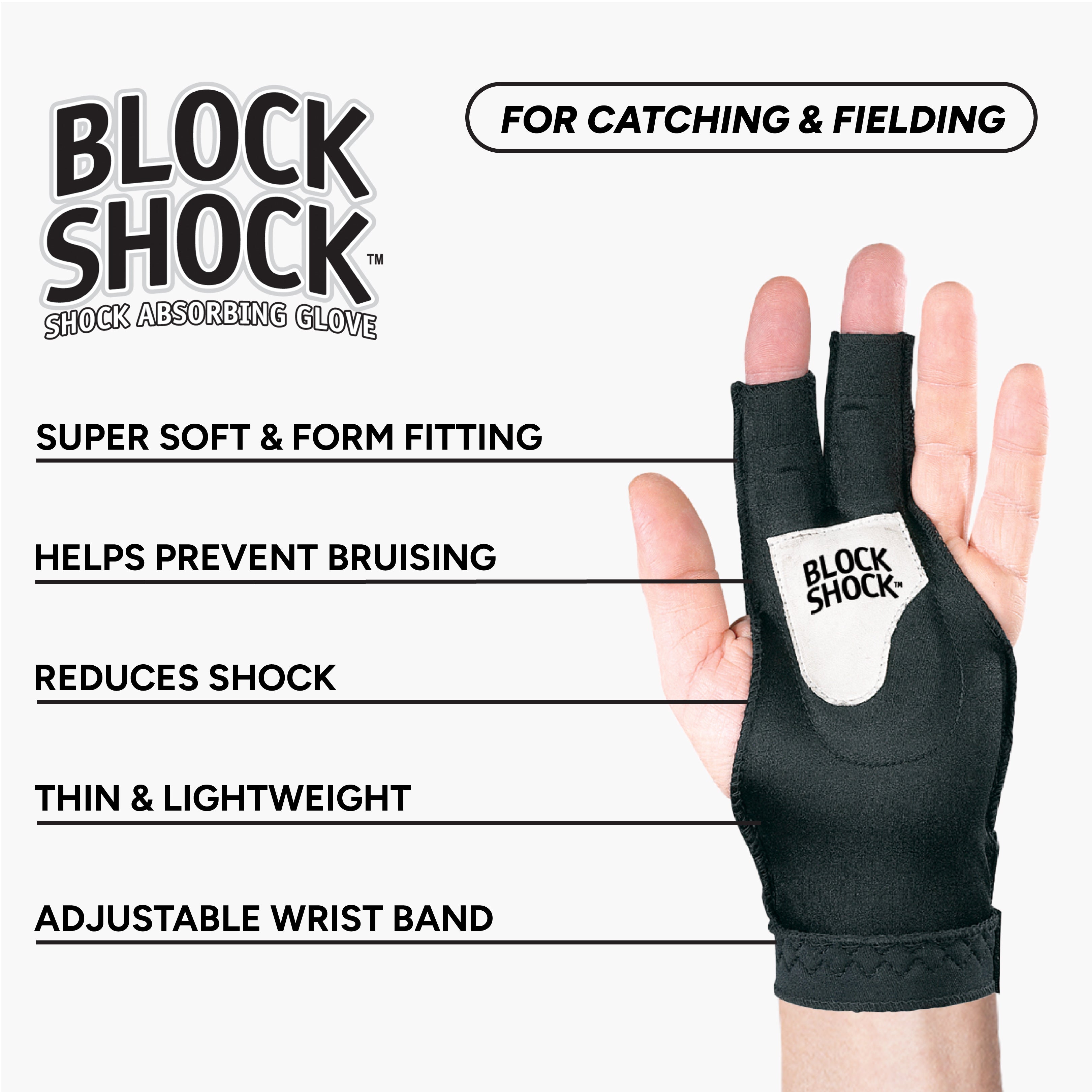 Blockshock Absorbing  Glove Adult Right
