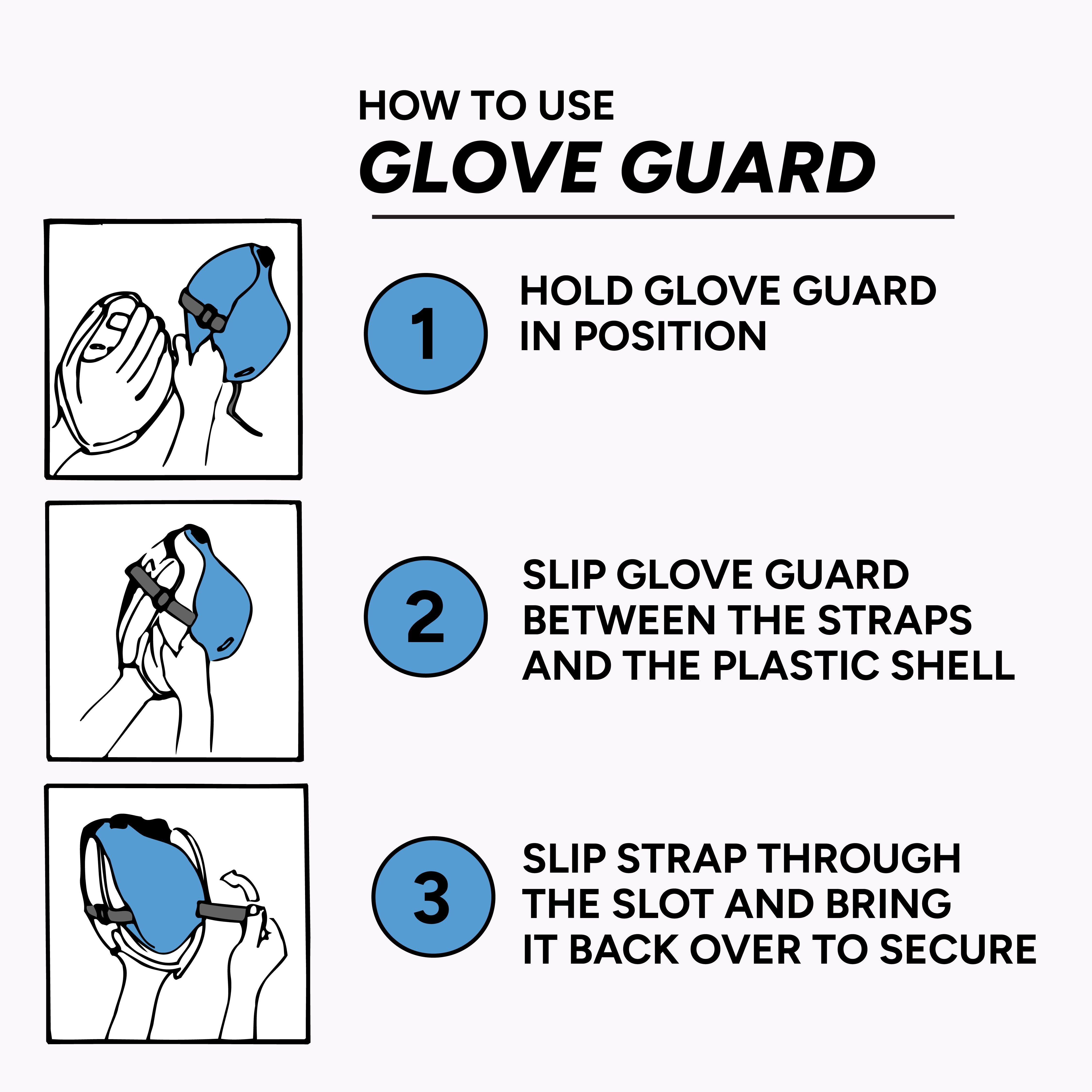 Glove Guard - Blue - For Gloves 12 and Up