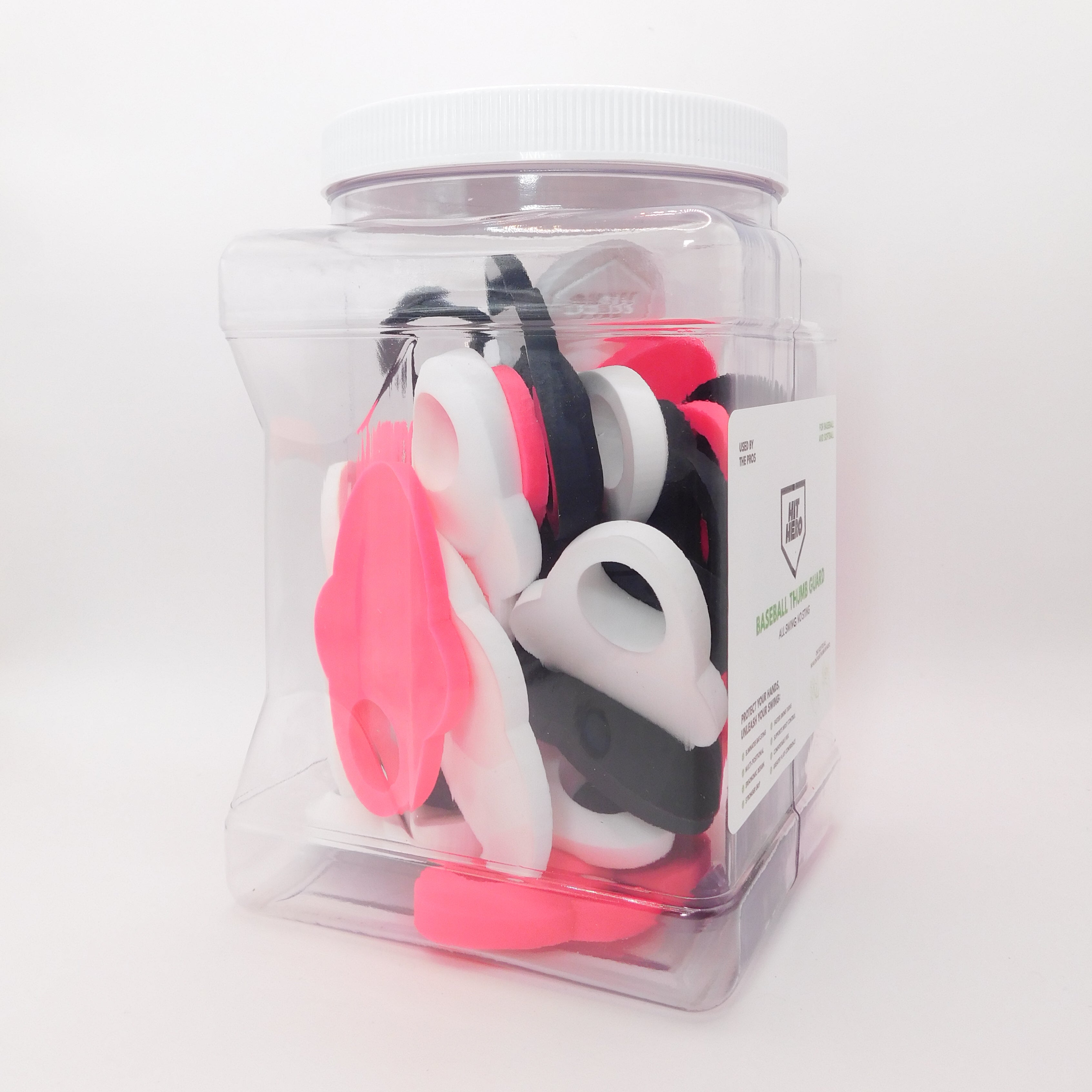 Hit Hero Thumb Guard Display Canister - 30pcs