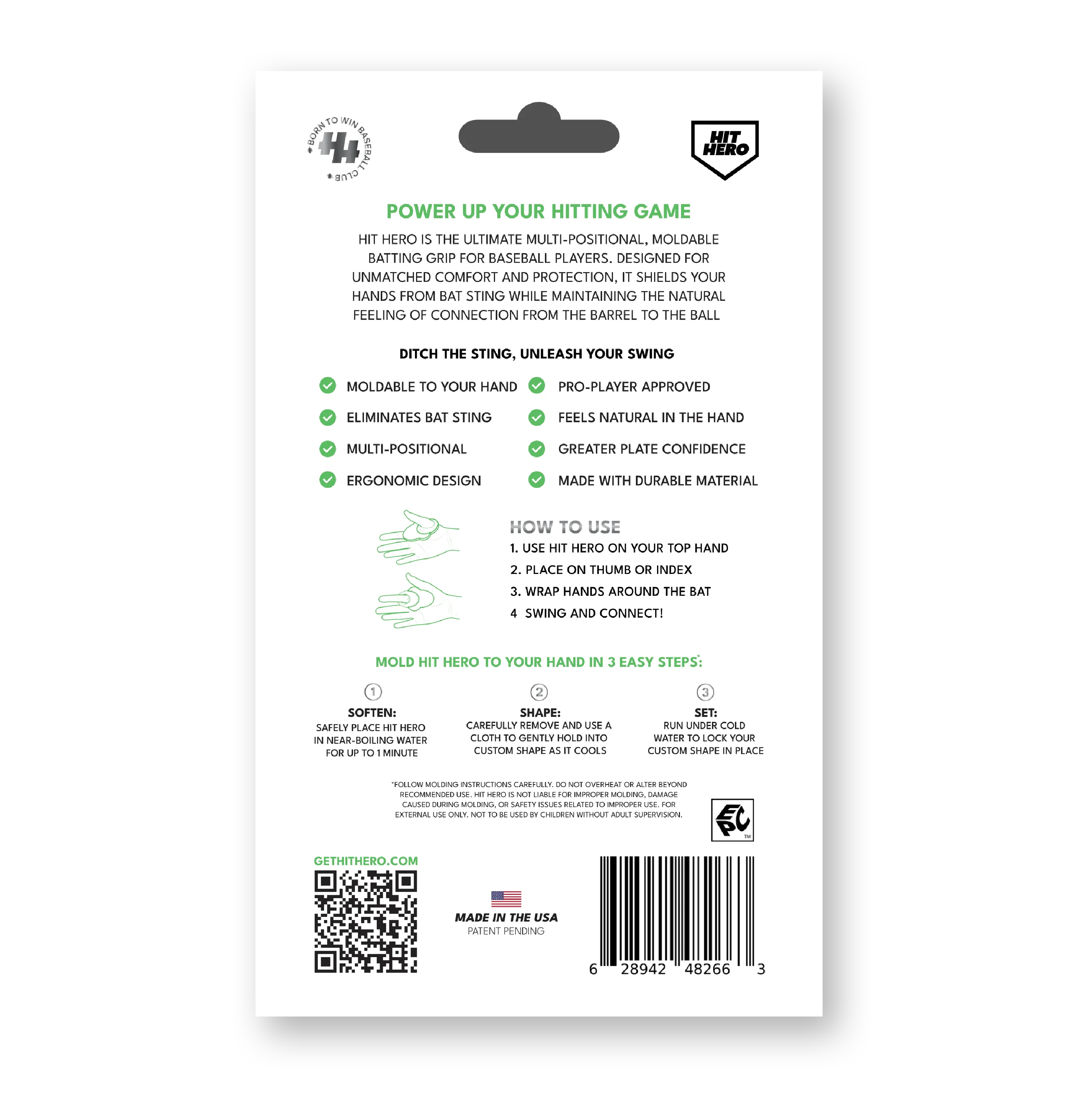 Hit Hero V2 Baseball Thumb Guard