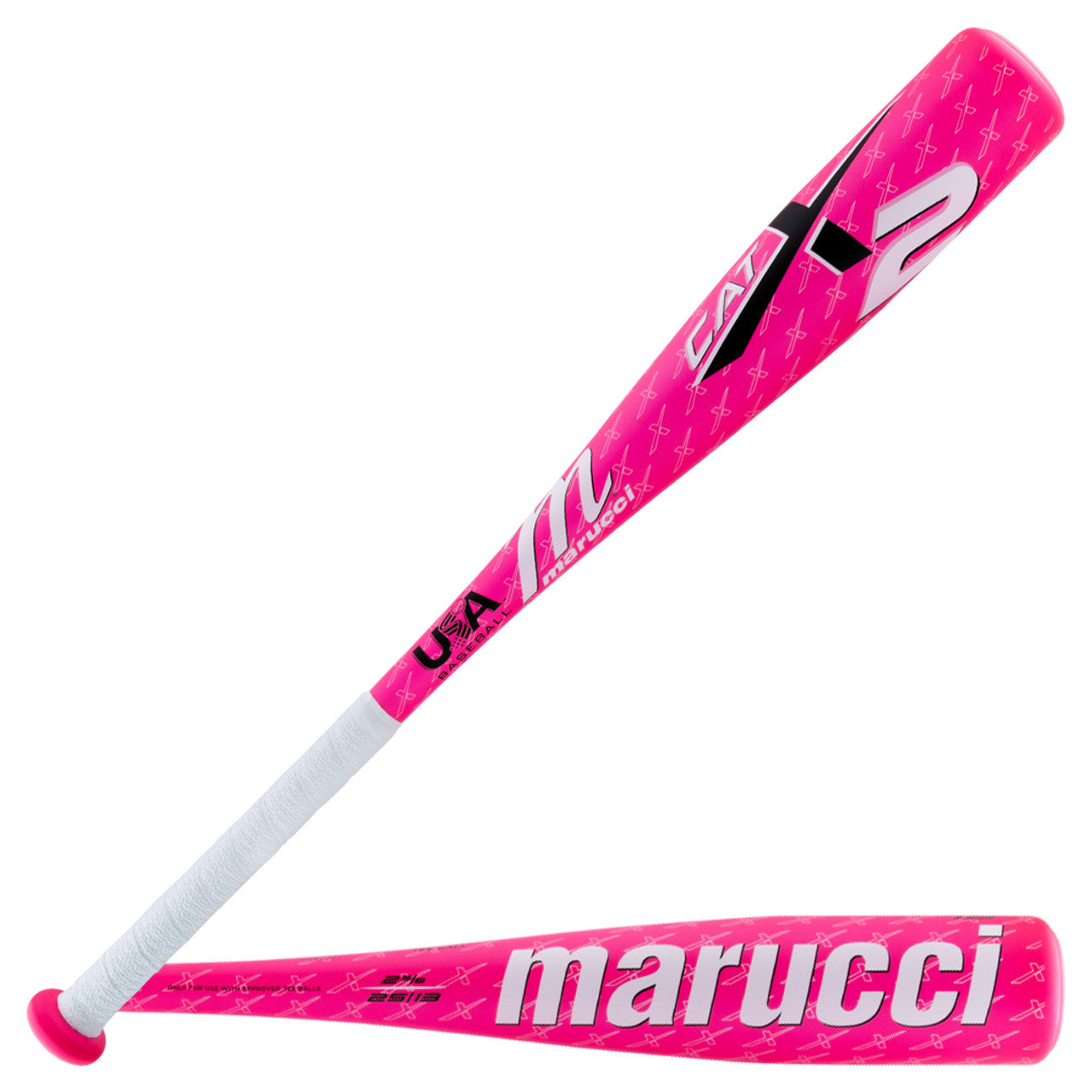 Marucci CATX2 Youth USA Tee Ball Baseball Bat -11 Pink