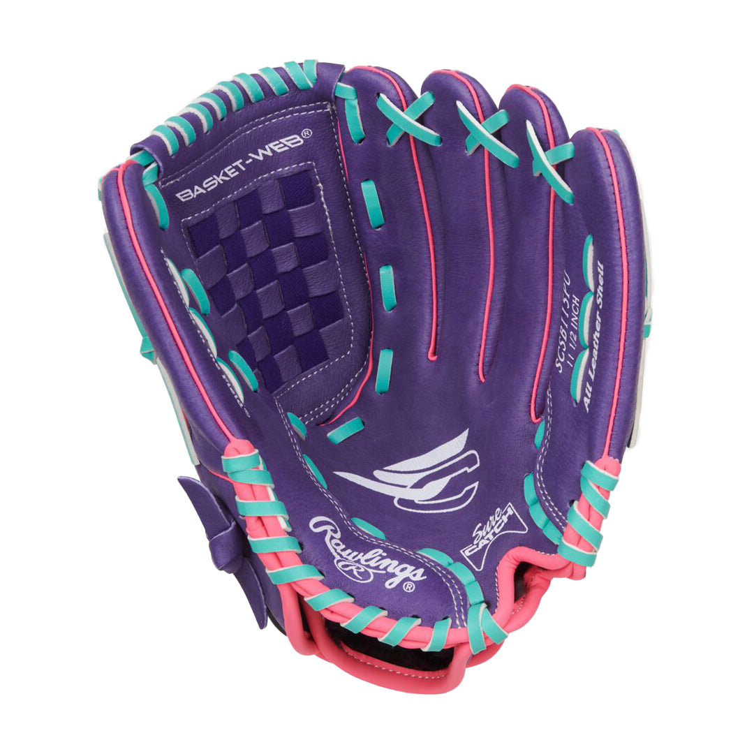 Sure Catch Softball 11.5-inch Youth Softball Glove, Right Hand Throw
