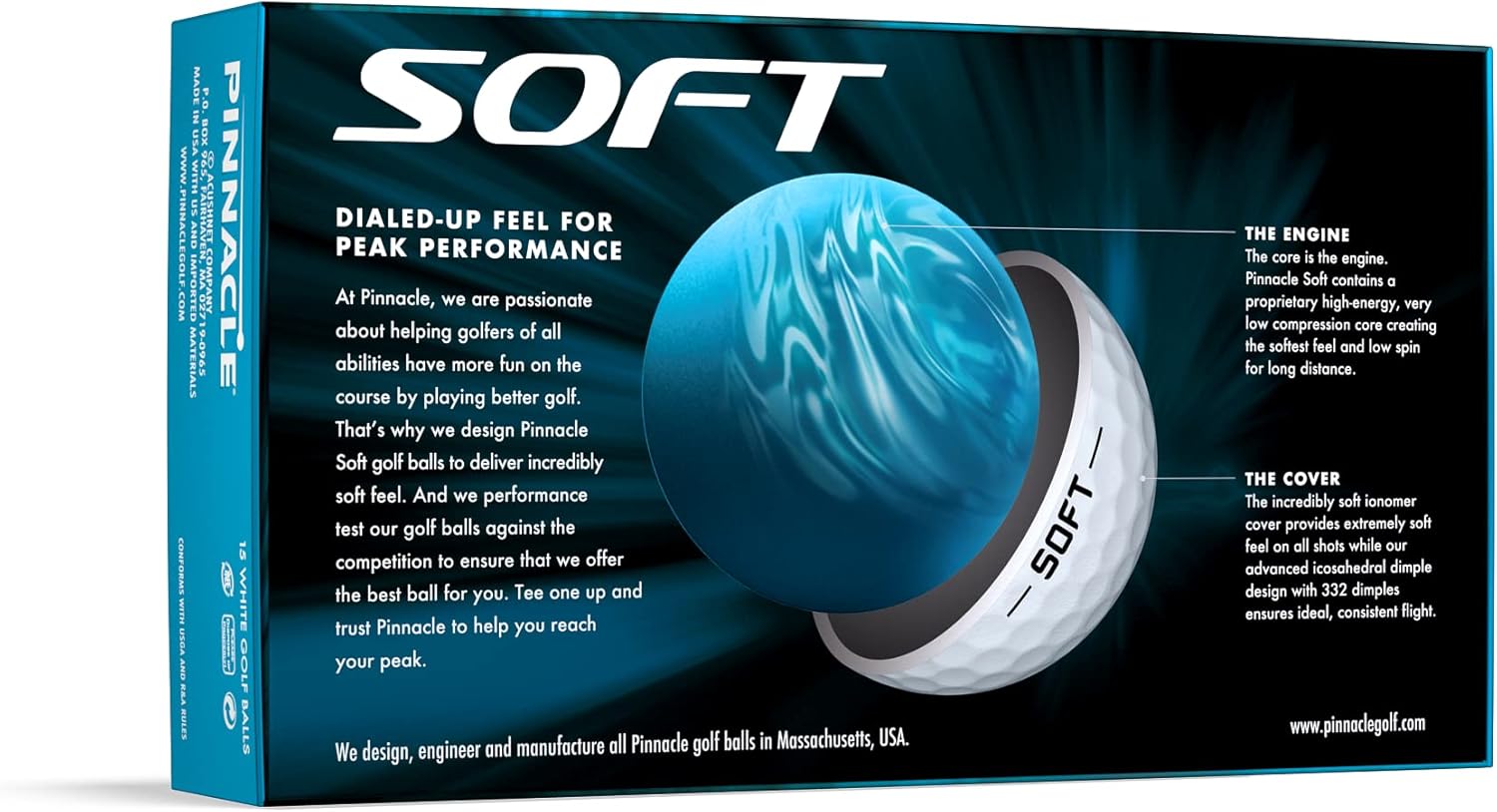 Pinnacle Soft White 15-Ball