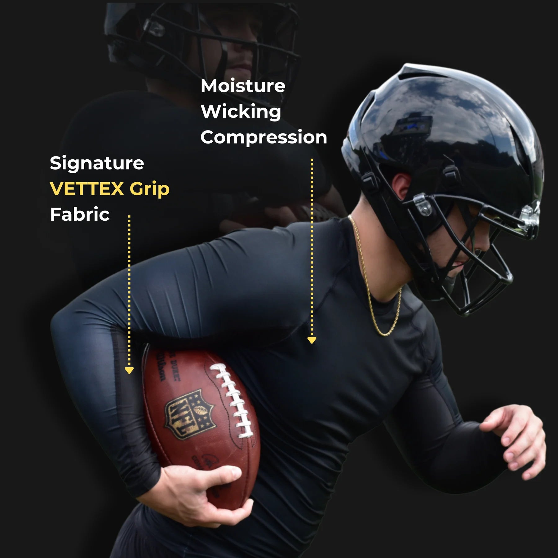 Vettex Compression Grip Shirt - Youth