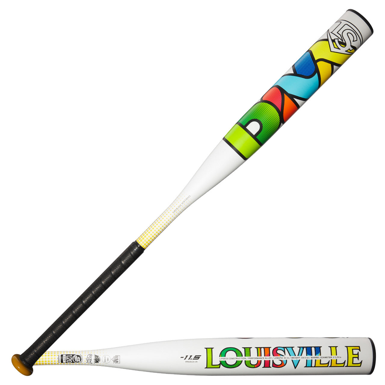 Batte Softball Vintage Louisville Slugger BP11 Elite – 33.5 Pouces, 31 Oz