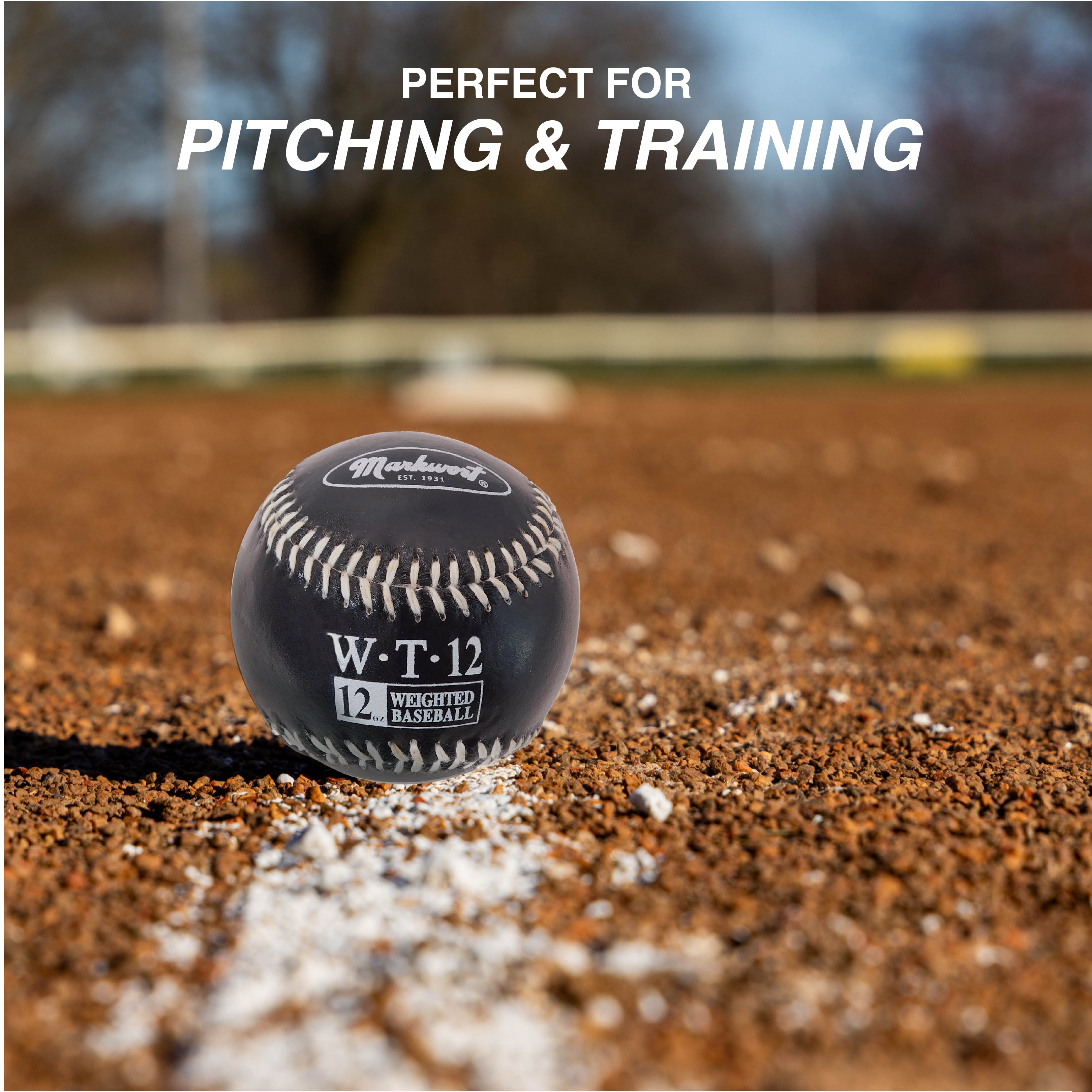 Weighted Baseball Set - Leather Cover 7-8-9-10-11-12oz