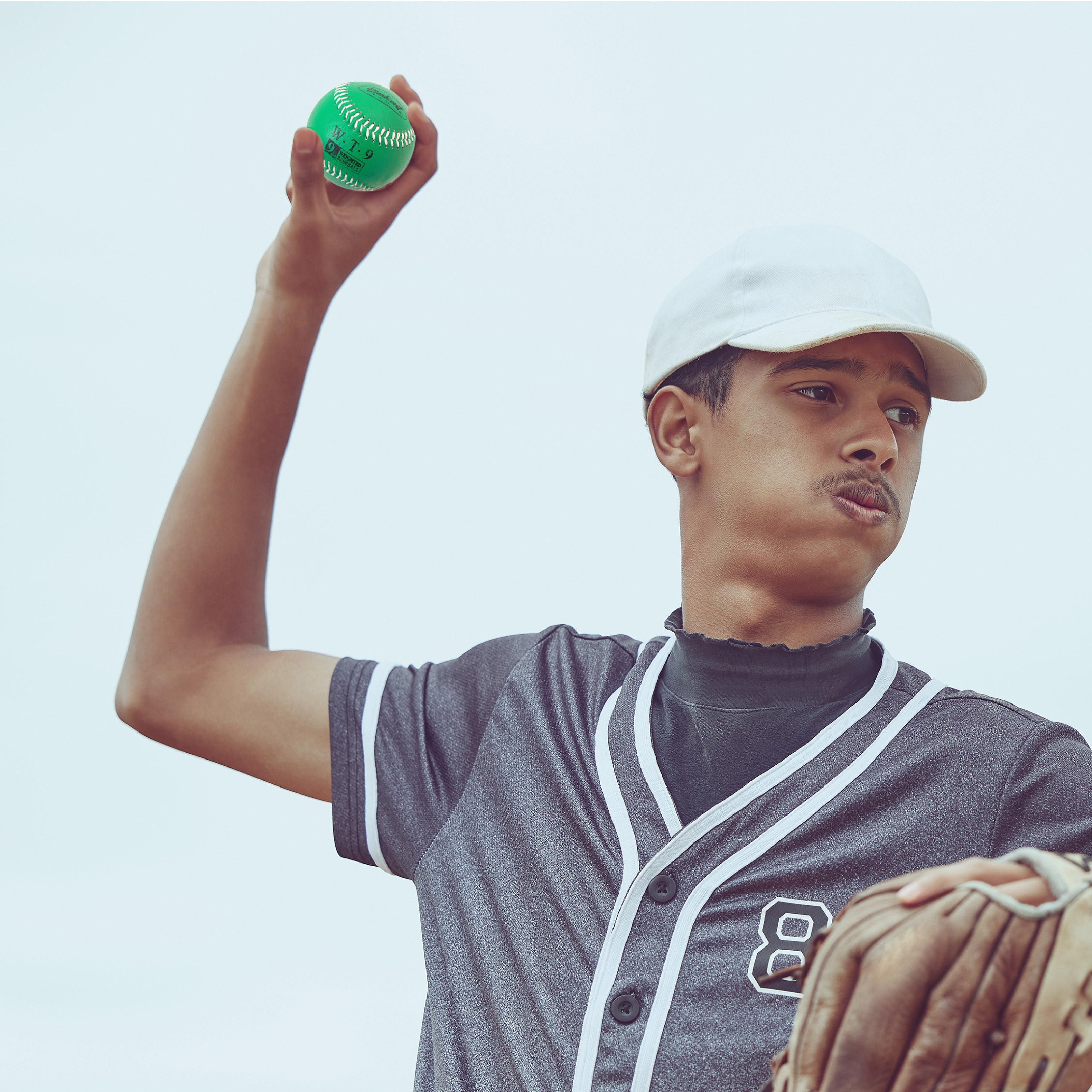 Weighted Baseball Set - Leather Cover 7-8-9-10-11-12oz
