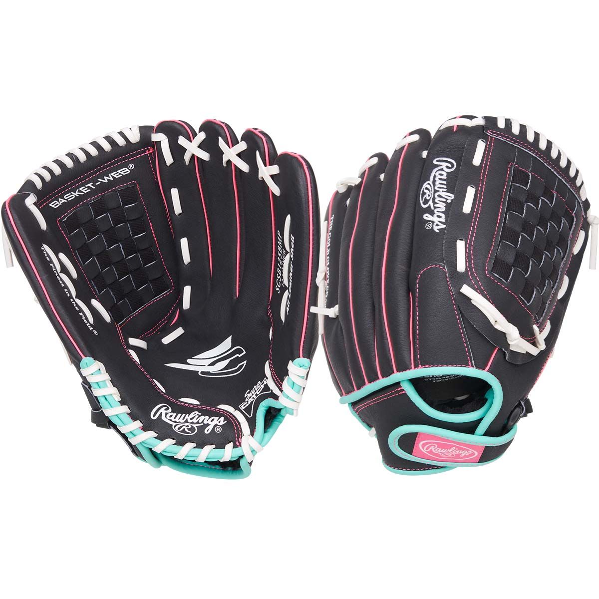 Rawlings 12.5 Youth Sure Catch Basket Web Fastpitch Softball Glove