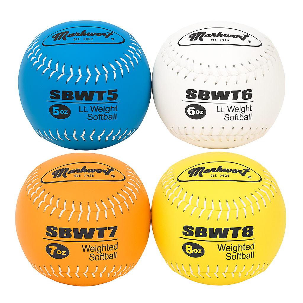 Weighted Softball Set 5-6-7-8 oz