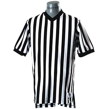 Smitty Elite Basketball Official's V-Neck Shirt - Short Sleeve