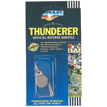 Acme Thunderer Brass Referee Whistle