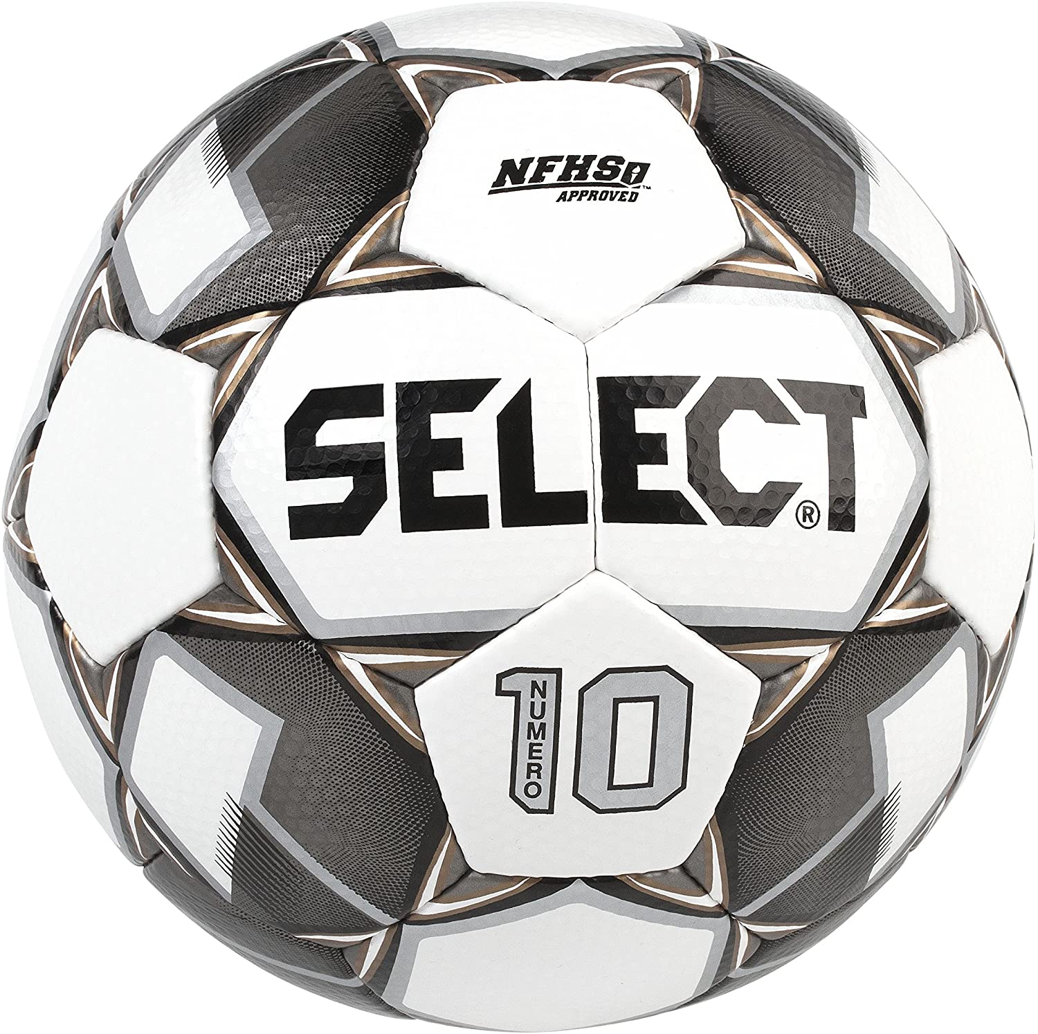 Select Numero 10 Soccer Ball Size 5 - Black