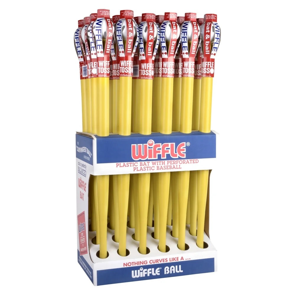 Wiffle Baseball Bat Floor Display with 32" Bat Sets