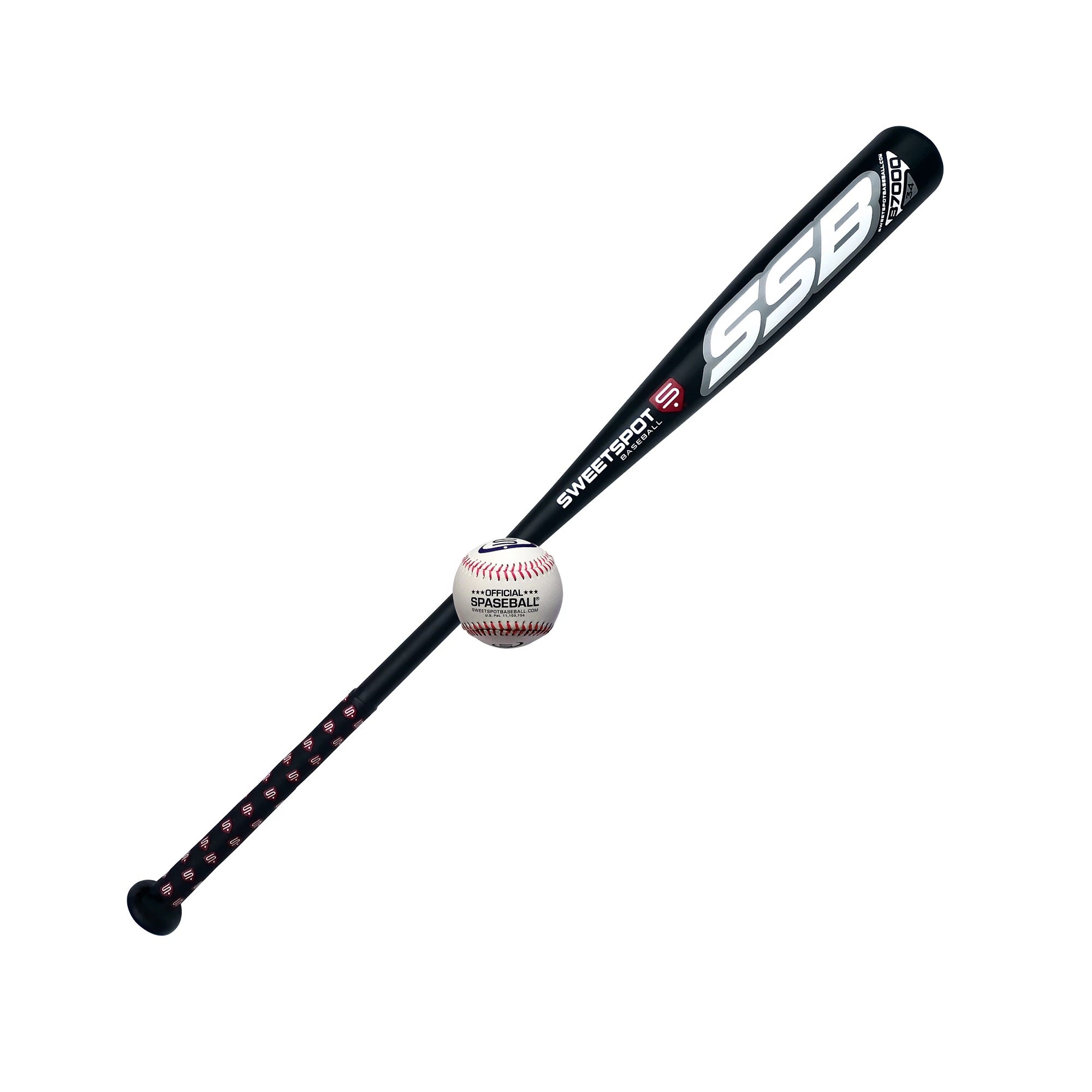 SweetSpot Baseball Senior 34'' Bat and Spaseball Combo