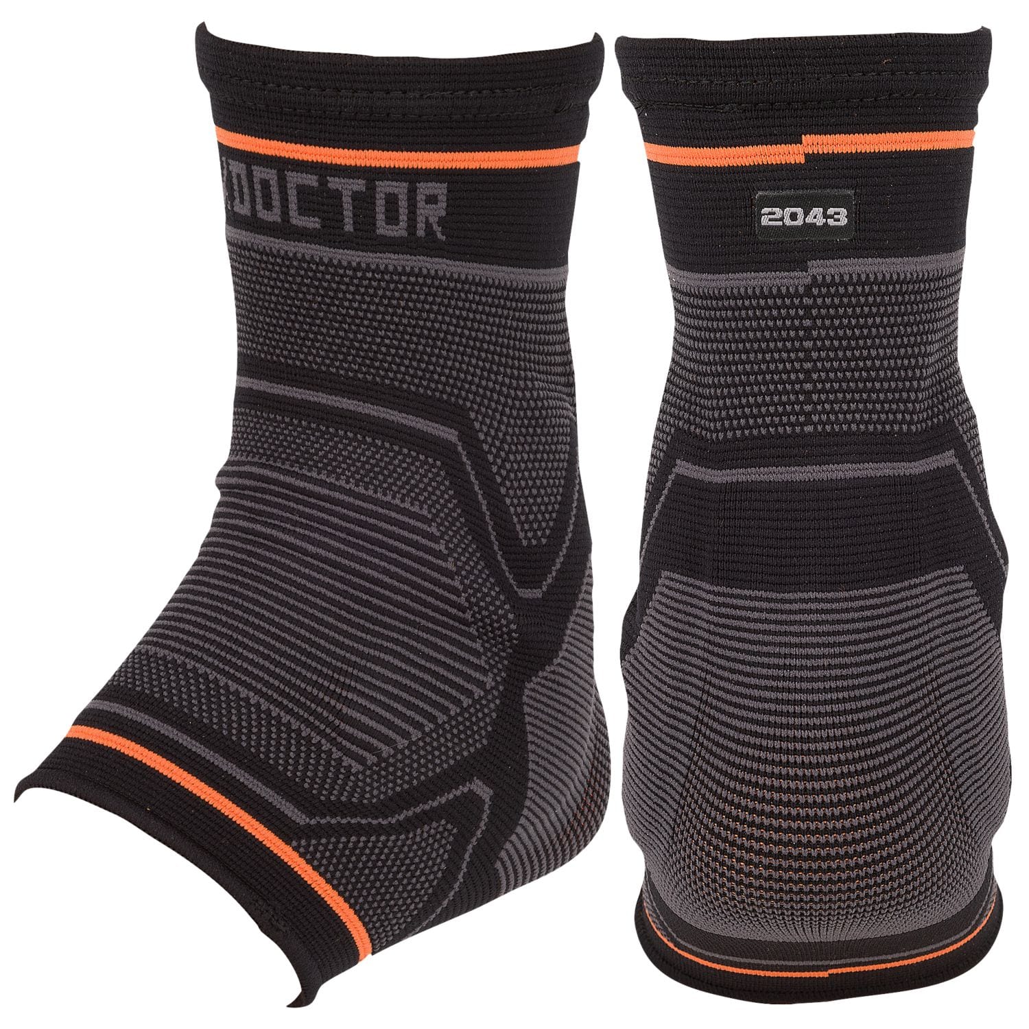 Shock Doctor Compression Knit Ankle Sleeve w/Gel Support - Small