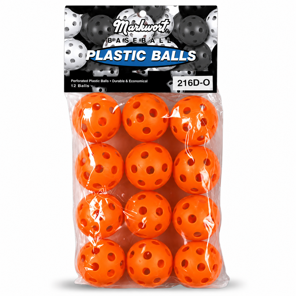 Plastic Golf Balls - Bag of 12