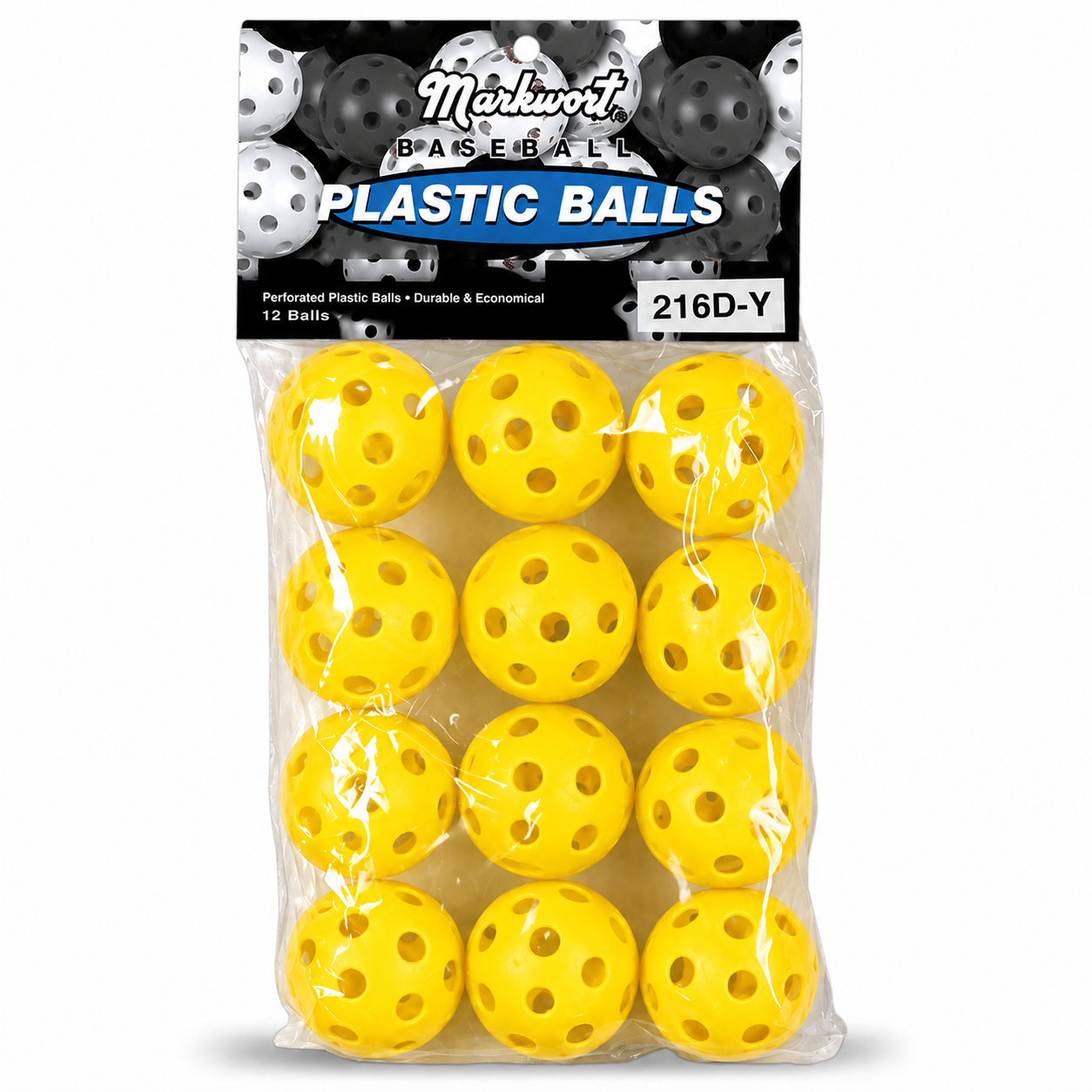 Plastic Golf Balls - Bag of 12