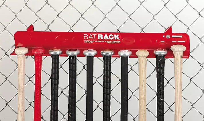 Aluminum Fence Bat Rack