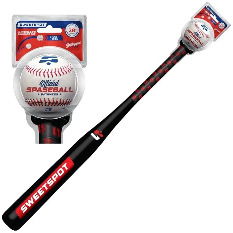 SweetSpot 28" Plastic Bat and Ball Combo Set