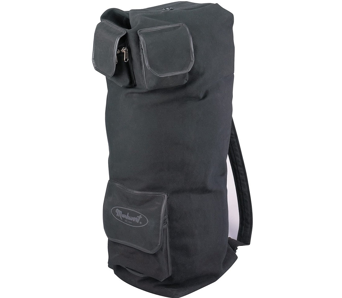 Markwort Deluxe Top Load Duffle Bag - Black