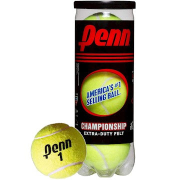 Penn Tennis Balls Extra Duty - Yellow - Can of 3