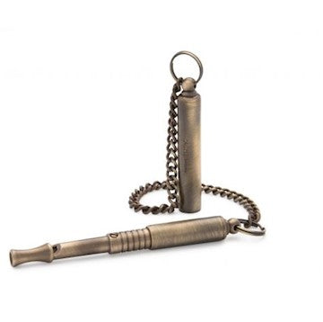 Acme Silent Dog Whistle - Antique Brass