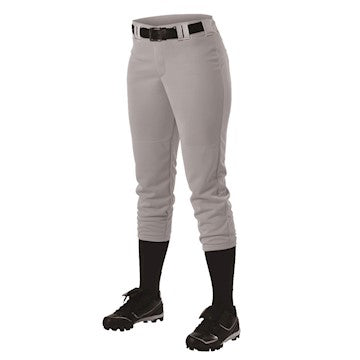 Alleson Athletic Women's Fastpitch Pants Grey