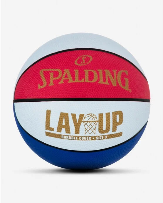 Spalding Layup Mini Red/White/Blue 22" Basketball