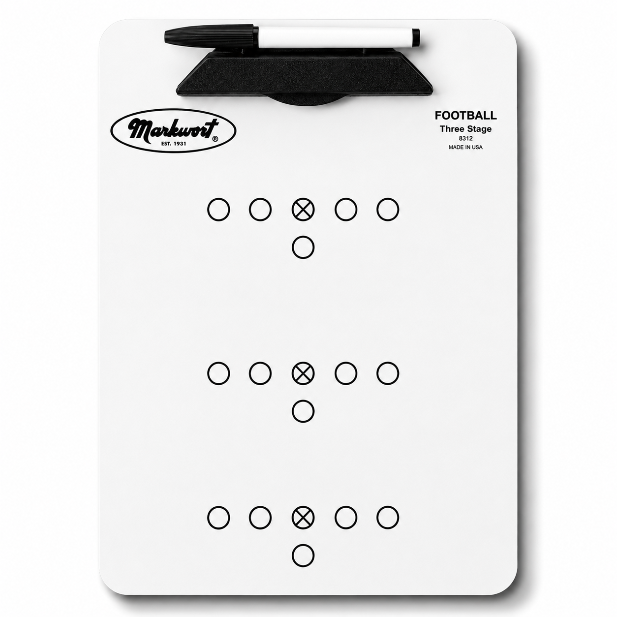Markwort Triple Stage Football Markerboard
