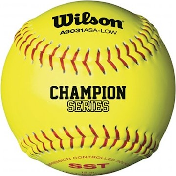 Wilson Champion Series 11 Leather Softball - ASA Approved