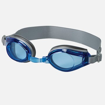 Leader Castaway Goggles Blue Lens/Silver Gasket