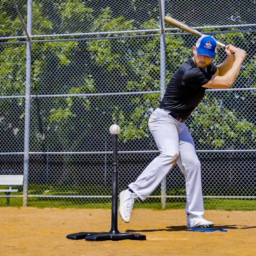 Rotor System USA Power Series Heavy Duty Baseball / Softball Tee - Carbon Fiber Design- Portable