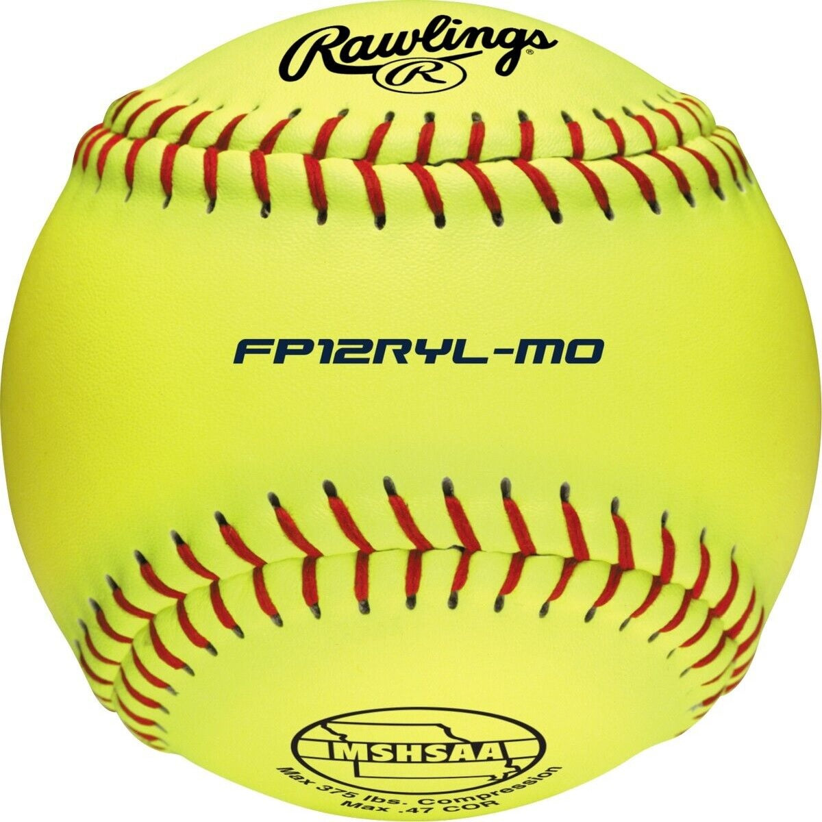 Rawlings 12 NFHS Softballs Missouri - Dozen