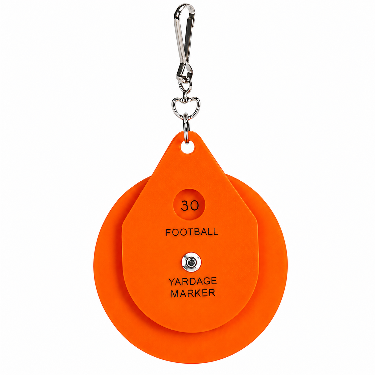 Markwort Yardmark with Clip - Orange