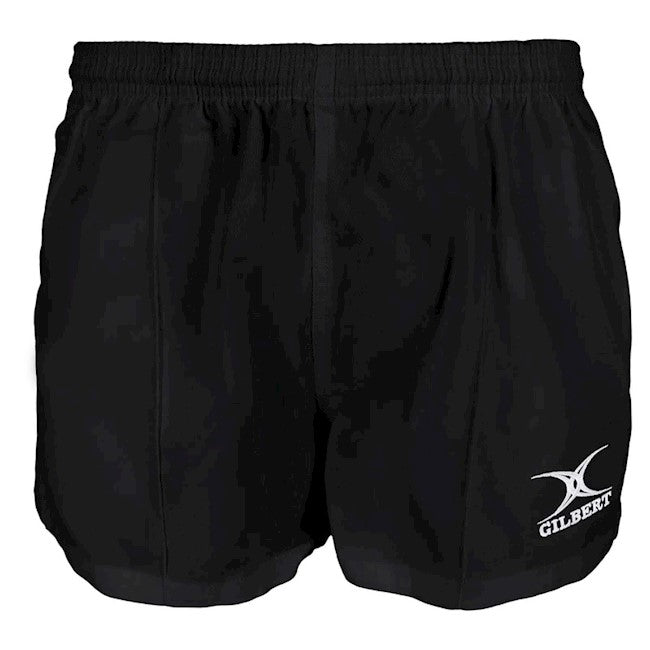 Gilbert Kiwi Pro Rugby Shorts - Black