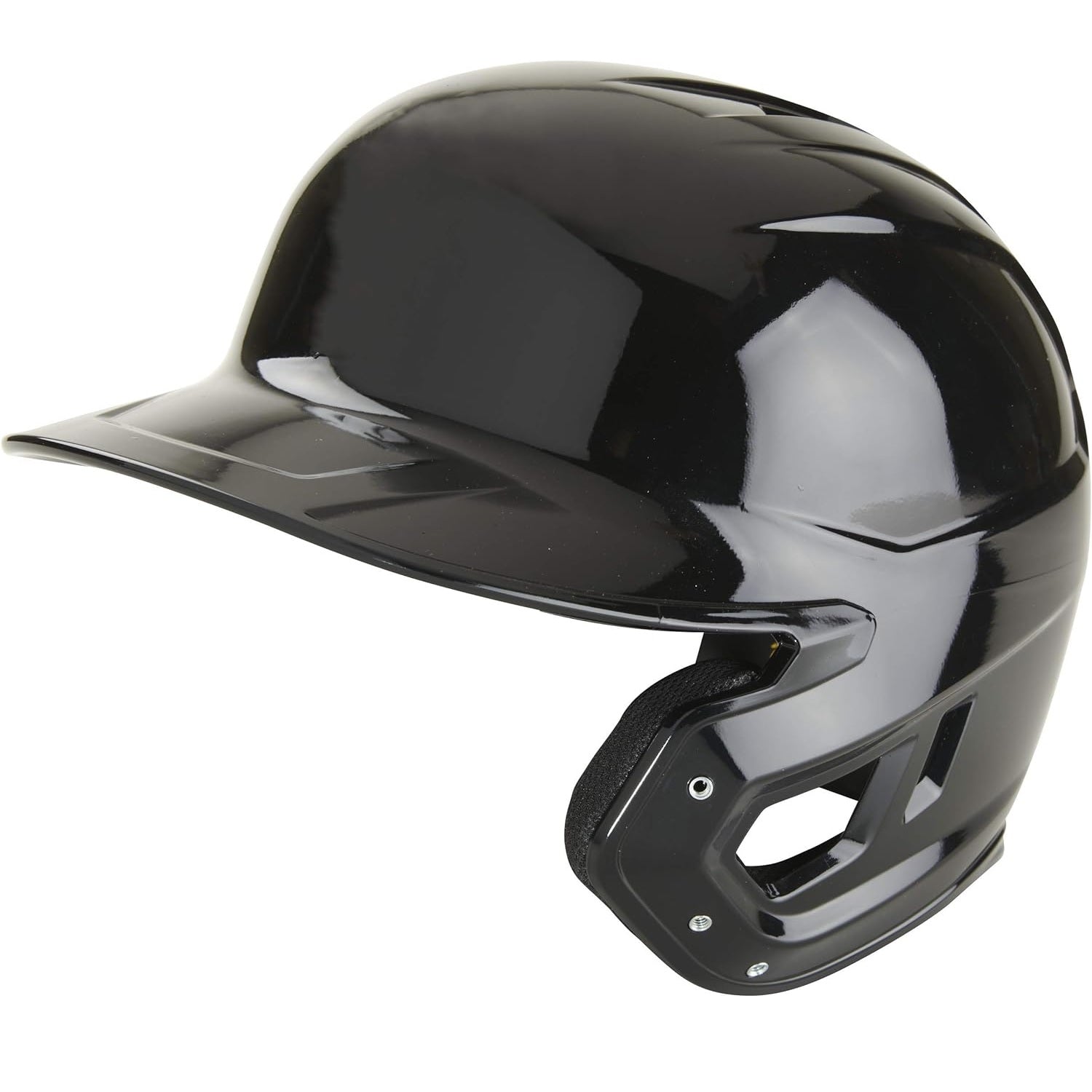 Rawlings Mach Single Ear Batting Helmet - Black