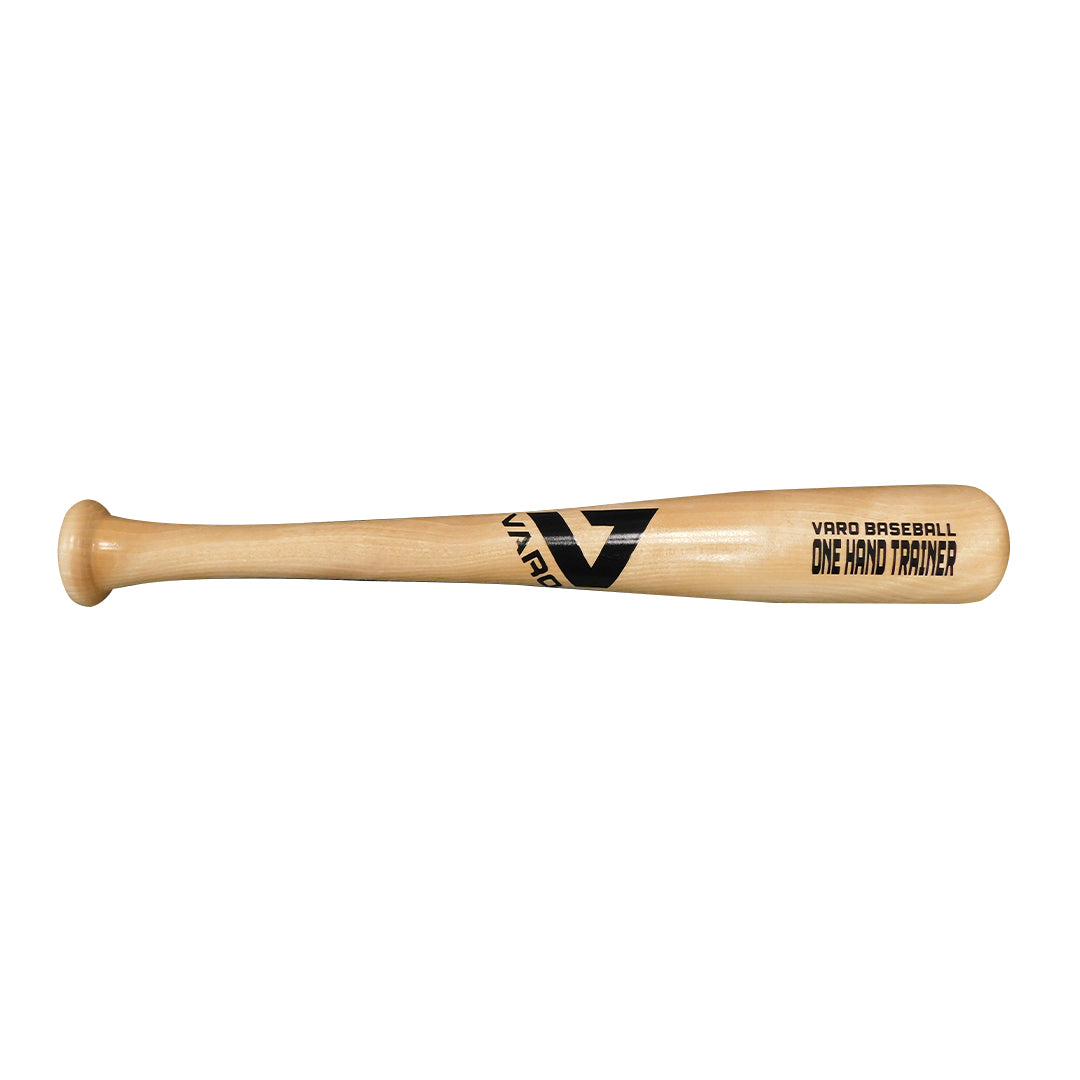 VARO 18 One-Handed Wood Bat - Natural