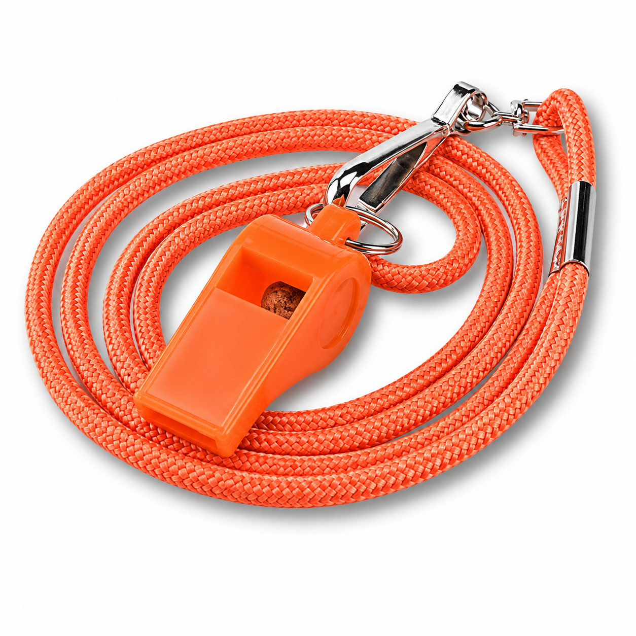 Markwort Plastic Whistle with Lanyard