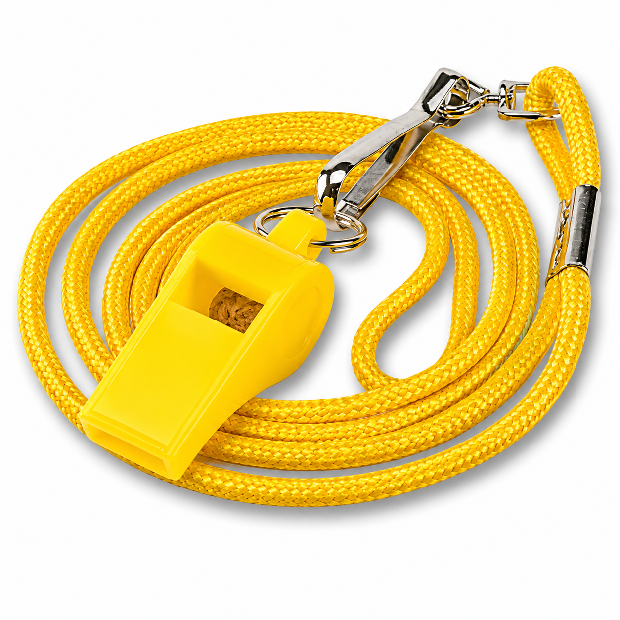 Markwort Plastic Whistle with Lanyard