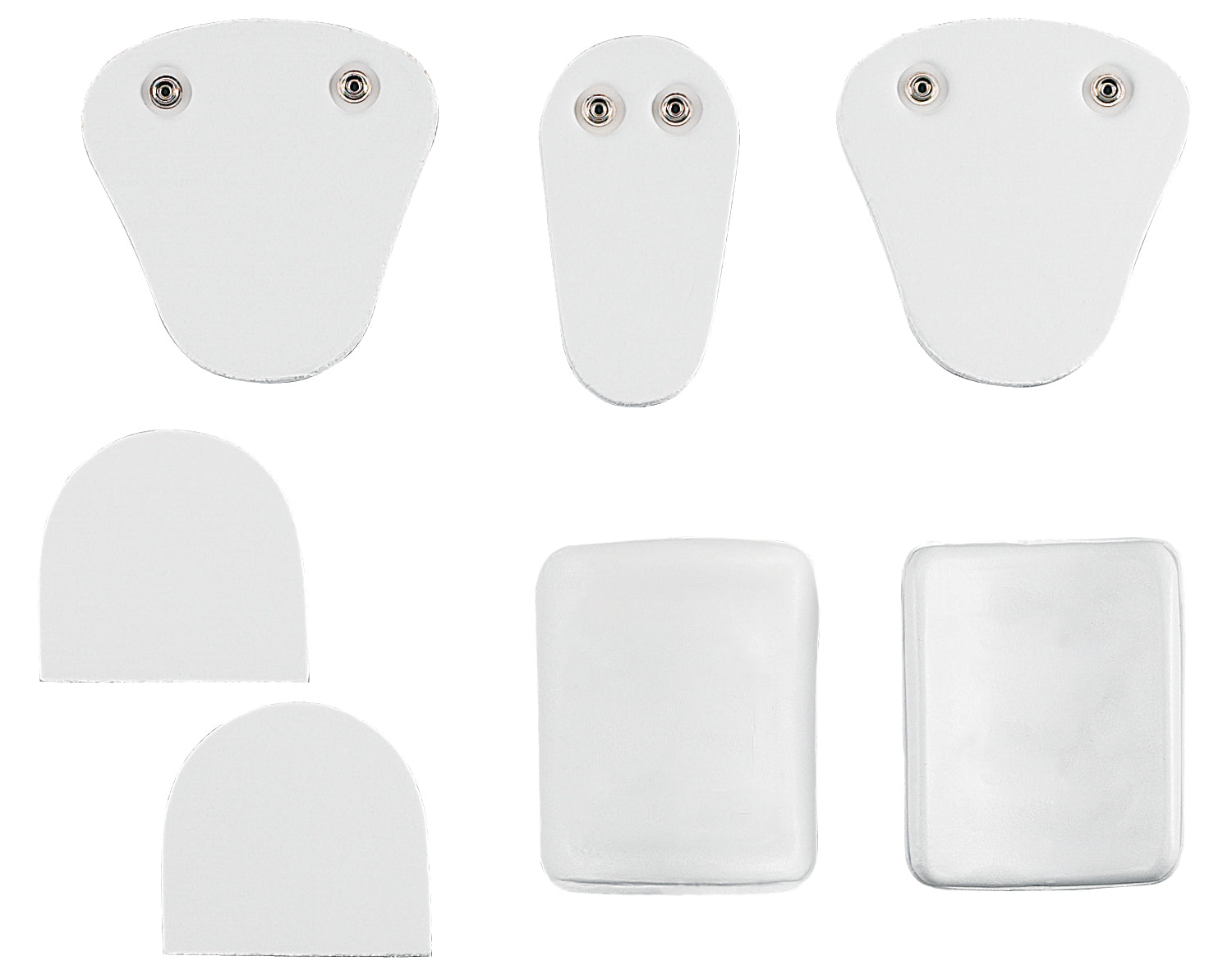 Markwort 7 Piece Football Snapped Pad Set - Pee Wee