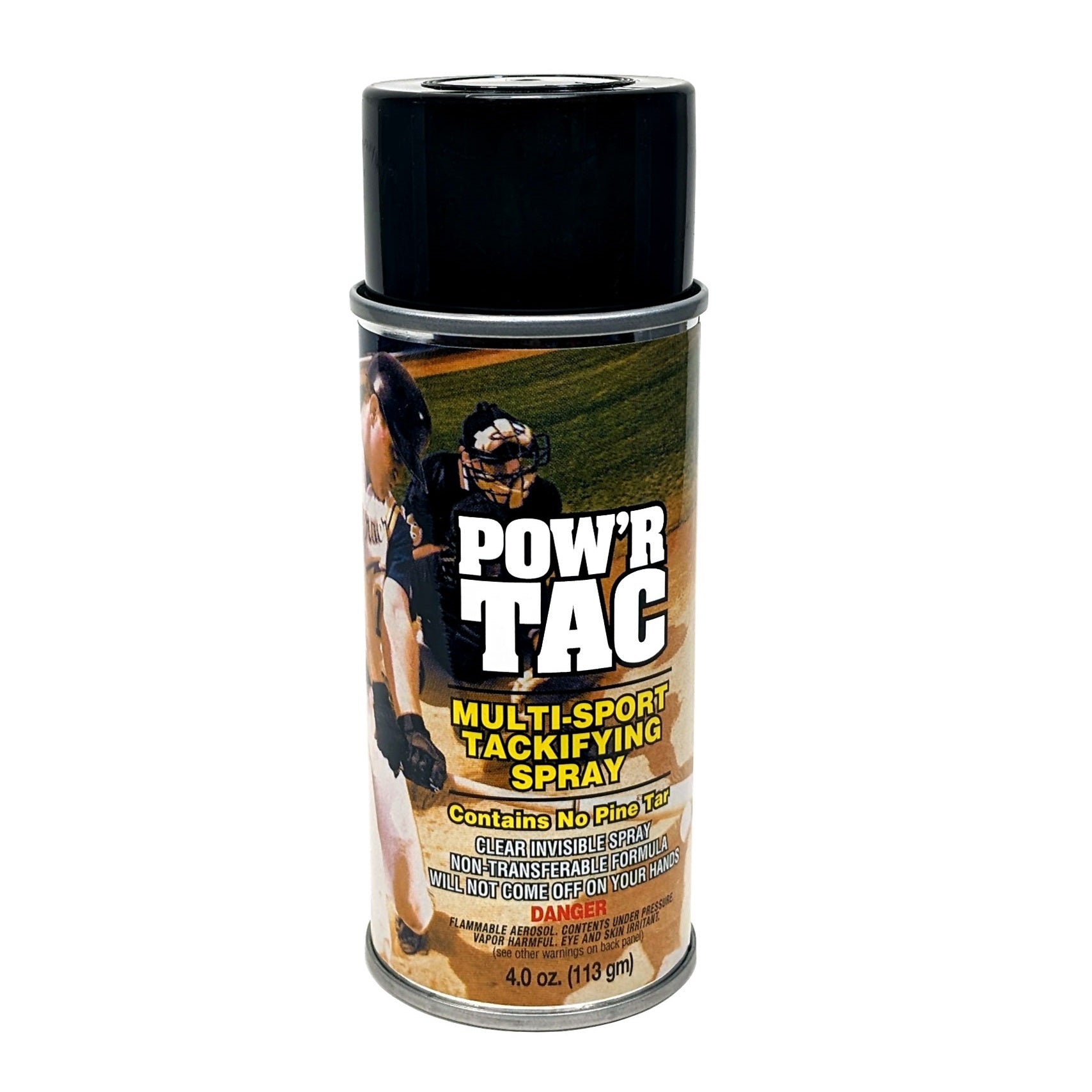 Pow’r Tac Grip Spray No Mess Clean Invisible Tacky Spray 4 oz - Bulk