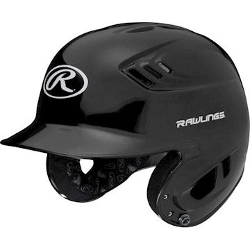 Rawlings Velo Metallic Batter's Helmet Senior Black