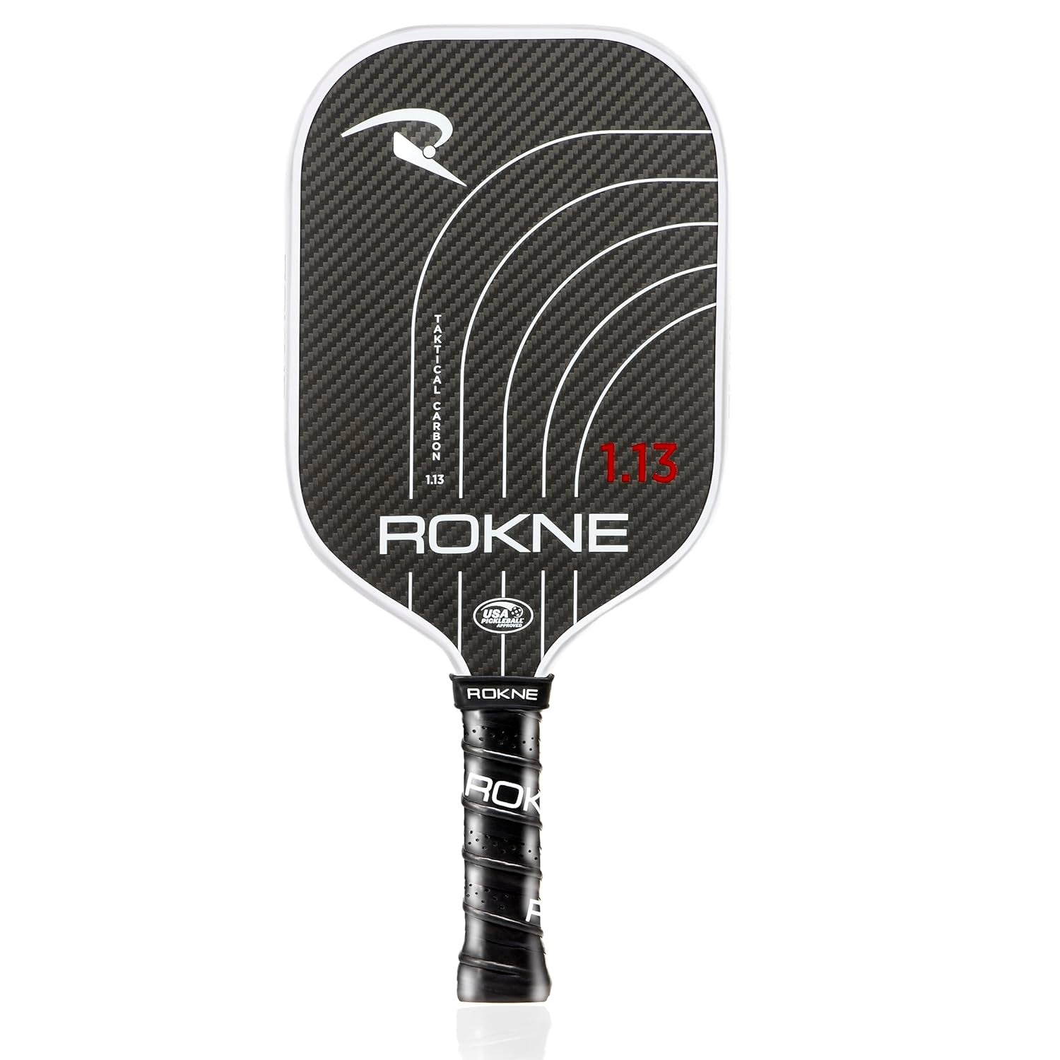 ROKNE Taktical Carbon Pickleball Paddle 1.13 (13MM)