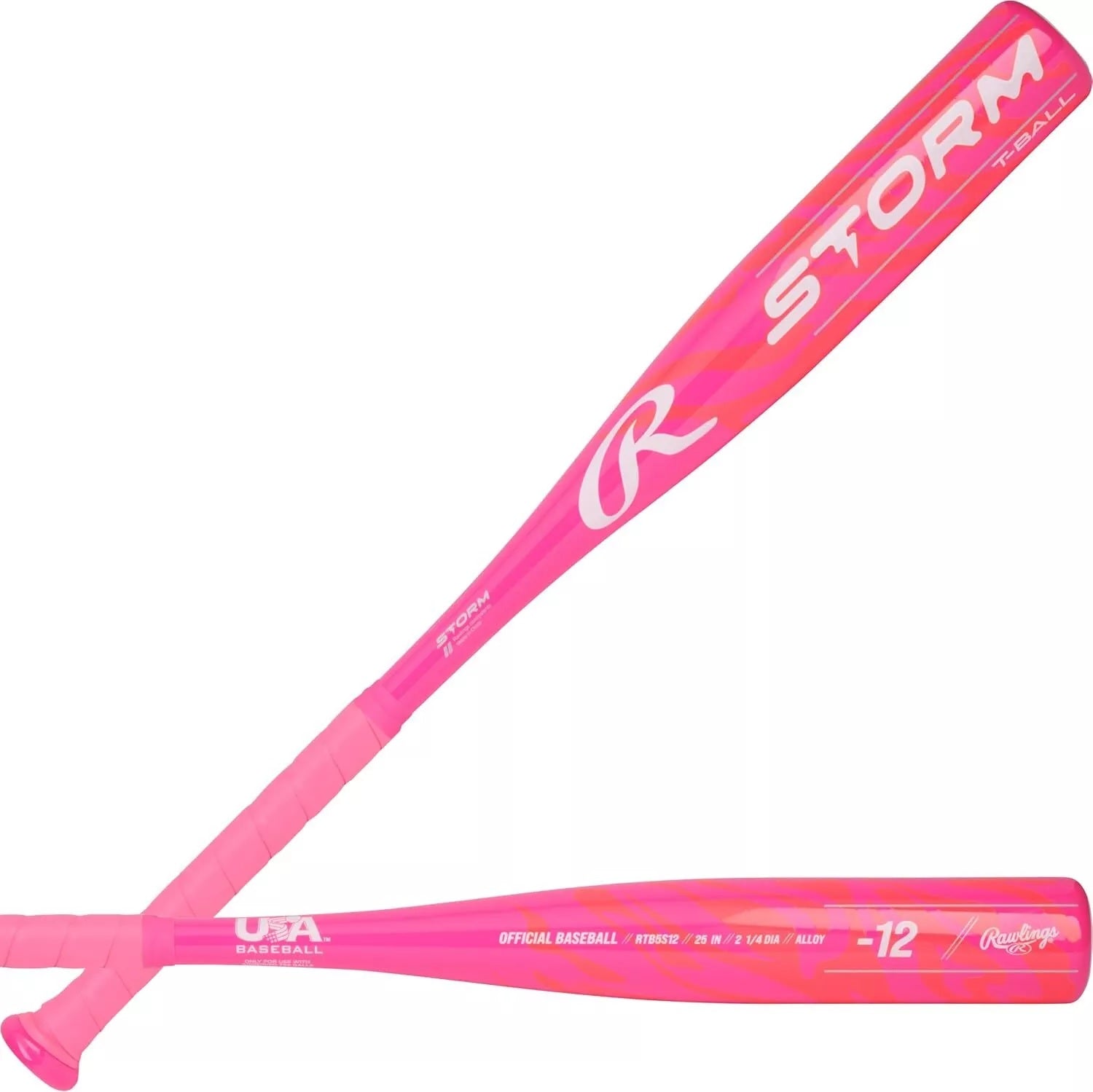 Rawlings Storm Youth USA Tee Ball Bat -12