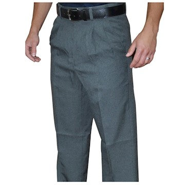 Smitty Pleated Combo Pants - Charcoal Grey