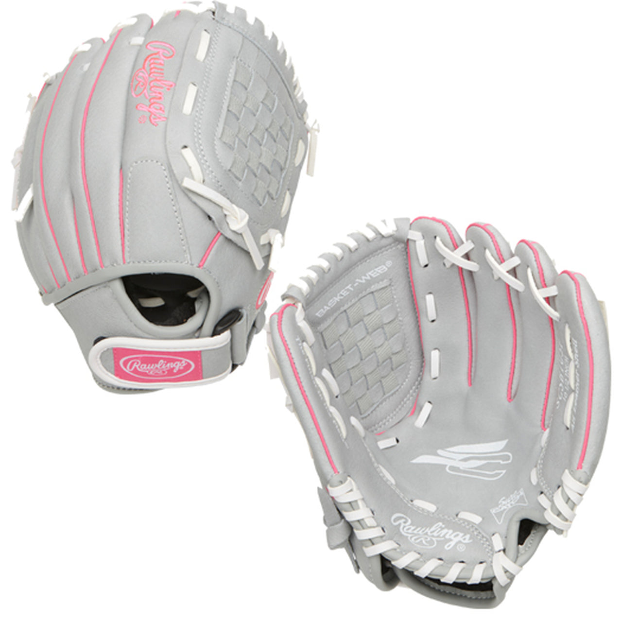 Rawlings Sure Catch Fastpitch Ball Glove Basket Web 10.5 - Regular