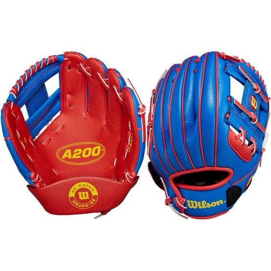 Wilson A200 EZ Catch 10 Youth Baseball Glove  - Left Hand Throw